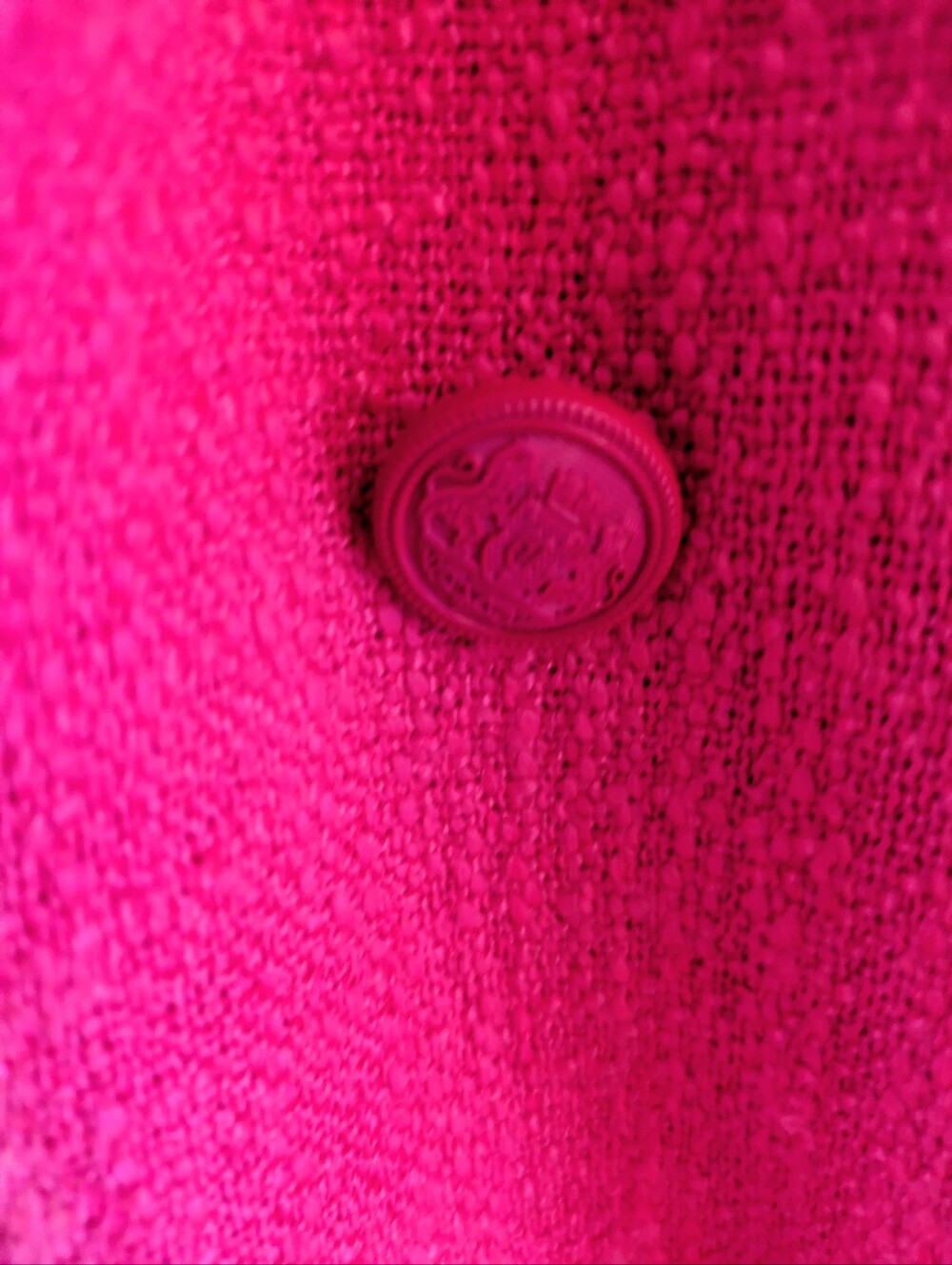 Steve Madden Pink Fringed Tweed Blazer - Picture 8 of 14